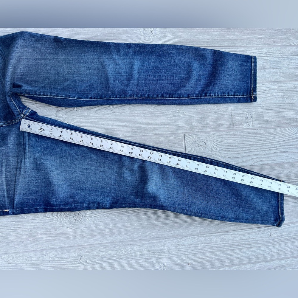 Current/Elliott The Stiletto Townie Skinny Ankle Jeans Women’s Size 27 Med Wash - Picture 7 of 11